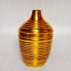 VASE À FLEURS DE COULEUR FANTAISIE pour VENTE EN GROS NOUVELLE ARRIVÉE VASE À FLEURS EN MÉTAL FAIT À LA MAIN pour PRIX BON MARCHÉ DÉCORATION DE VASE DE VASE DE LUXE DE TABLE - Product Image 1