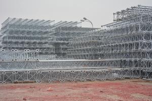 Vcoitg — tour de communication mobile 20m/30m/40m/50m/60m, dispositif en acier à angle, antenne GSM CDMA et à 4 branches, compatible avec l'europe - Product Image 3