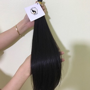 Venta al por mayor de cabello humano de grado Remy con cutícula alineada directamente de proveedor de cabello de templo virgen crudo sin procesar de Vietnam - Product Image 6
