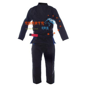 Kimonos brasileños para hombres OEM Time Lead Sportswear Material de algodón para Jiu Jitsu y soporte de Judo para artes marciales para adultos - Product Image 5