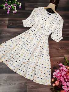 Vêtements quotidiens Kurtis dames coton rayonne femmes dernier Design de mode prêt à porter bas prix robe indienne prix de gros ethnique - Product Image 4