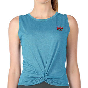 Camisetas sin mangas con tirantes a la moda para mujer de alta calidad, ropa de entrenamiento para gimnasio, camiseta para correr al por mayor para mujer - Product Image 4