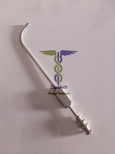 Tubo de Succión Manual de Acero Inoxidable para Seno Nasal - Product Image 5