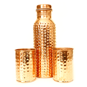 Elegant Painted Copper Water <b>Bottle</b> Printed Copper Water <b>Drinking</b> <b>Bottle</b> for Home Hotels and Wedding Decorative Copper <b>Bottle</b> - Product Image 5