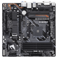 GIGABYTE B450 AORUS M Carte mère de jeu d'occasion supportant AMD Ryzen 5 3600X 3700X 5600G 5600X 5700G 5800X Processeur de bureau CPU