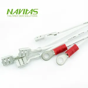 كتل محطة العيينة القابلة للتوصيل بزاوية صحيحة Navitas ، حلقة حمراء - Product Image 1