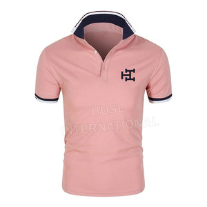 เสื้อโปโลชายคุณภาพสูงสำหรับสตรีทแวร์ ขายส่งราคาดีที่สุด มีไซส์ใหญ่ คอปกพับได้ - Product Image 1