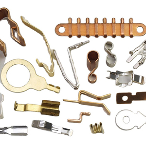 Emboutissage de cuivre personnalisé OEM petit ressort pièces de contact électronique fabrication de tôle avec une haute qualité - Product Image 2