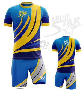 Uniforme de Football de haute qualité en tissu respirant, maillot de sport, ensemble d'uniformes avec maille, vente en gros - Product Image 1