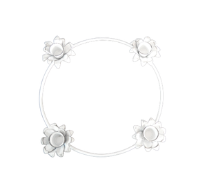 WHITE <b>TEALIGHT</b> TABLE TOP T-LIGHT HOLDER HIGH QUALITY WEDDING USE METAL CANDLE HOLDER HOME DECOR - Product Image 1