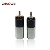 Moteur CC à couple élevé Zhaowei 20 mm 12 V, moteur à engrenages CC à faible régime avec boîte de vitesses planétaire pour serrure de coffre électrique de voiture