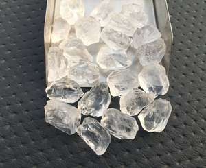 พลอยควอตซ์สีขาวธรรมชาติแบบหยาบ ไม่ผ่านการบำบัด ทรงดาว ขนาด 30-40 มม. สำหรับทำเครื่องประดับ ตัดด้วยมือ สวยงามอย่างยิ่ง - Product Image 4