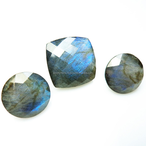 12X12MM Naturel Labradorite Coussin Rond Gemstone Mix Forme Personnalisé Lâche Top Qualité DIY Anneau Pendentif Taille Fabrication de Bijoux Pierre - Product Image 5