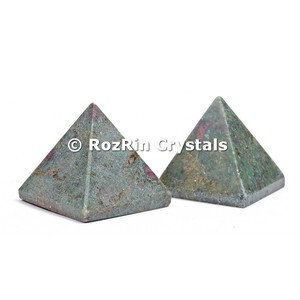 Pyramide en Aventurine Verte Naturelle, Pierre de Guérison, Cristal Énergétique Reiki pour la Méditation, Décoration d'Intérieur, Cadeau - Product Image 3