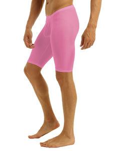 Pantalones cortos de compresión para hombre, shorts transpirables a la medida, de diseño relajado, hechos en Pakistán - Product Image 4