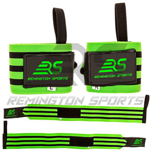 Bande élastique extensible de soutien de poignet d'haltérophilie de sport personnalisée sangle de gymnastique d'haltérophilie/enveloppes de poignet - Product Image 1