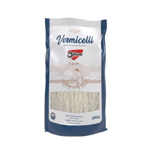 Fideos de Arroz Secos Bifum para Ramen, Bolsa de 200g, Listos en 2 Minutos, Sin Gluten, Veganos, Sin Conservantes, Alta Calidad - Product Image 1