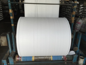 100% <span class=keywords><strong>PP</strong></span> Chất Liệu Nhựa Dệt Cắt Mảnh Vải Cho Túi FIBC - Product Image 4
