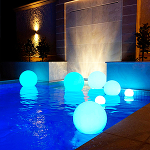 Boule lumineuse RGB led flottante de <span class=keywords><strong>piscine</strong></span>, 100 x cm, colorée à la main, imperméable, éclairage d'extérieur - Product Image 6