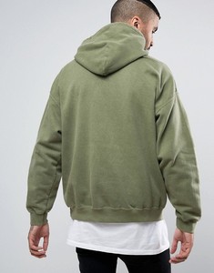 OEM de alta calidad al por mayor Boxy Basics sudaderas con capucha de los hombres Streetwear 100% algodón personalizado Puff impreso Logotipo de gran tamaño hombre Sudadera con capucha - Product Image 3