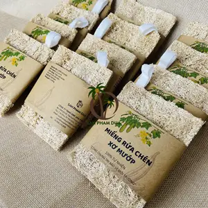 FORNITORE di ALTA QUALITÀ NATURALE LOOFAH SPUGNA DA CUCINA Biodegradabile Spugna Da Cucina, Eco friendly Lavare I Piatti Spugna, Cucina Luffa