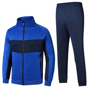 Vente en gros de survêtements pour hommes de qualité supérieure à bas prix avec fermeture éclair logo personnalisé polaire vêtements de sport de gym pour hommes survêtements d'entraînement - Product Image 4