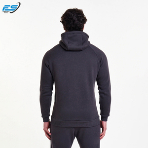 Ensemble de jogging unisexe d'hiver style hip-hop, personnalisable avec logo imprimé, à capuche, pour la gym et le fitness, 100 % coton, grandes tailles, lot de 5 - Product Image 6