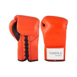 Nouveau design Gym Punching Training Lacets de boxeur professionnel personnalisés Gants de boxe prix usine microfibre pu/cuir d'origine - Product Image 1