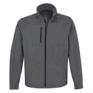 Veste Softshell Personnalisée et Confortable à Motif Brodé pour Femmes et Hommes en Toile Imperméable, Écologique, Métal, Col Montant, Hiver - Product Image 4