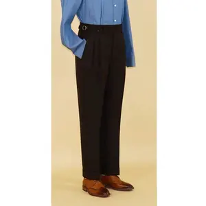 最新设计专业工厂制造MTM定制男士正式休闲裤长裤
