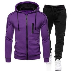 Survêtements personnalisés à capuche rétro vintage pour hommes Survêtement de sport élégant pour hommes Survêtement de qualité supérieure - Product Image 6