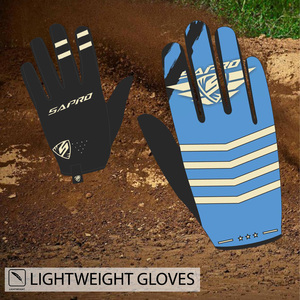 Custom Made <b>MX</b> Motorcycle Racing <b>Gloves</b> Breathable Full Finger Hook & Loop Closure for Winter Wholesale Hi-Force Sports Outdoors - Product Image 6