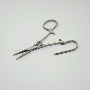 Bán buôn chuyên nghiệp thép không gỉ Fly Fishing forceps tùy chỉnh thiết kế logo tư nhân Fly buộc kẹp kéo - Product Image 5