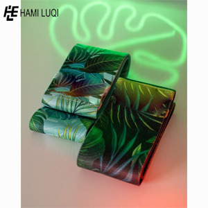 Bandes de résistance en tissu imprimé en gros, boucles d'exercice, entraînement de fitness pour les jambes et l'entraînement - Product Image 6