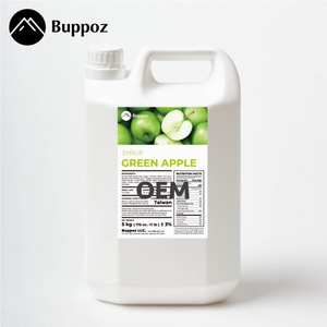 น้ำเชื่อมแอปเปิ้ลเขียวขายดีสำหรับธุรกิจอาหาร - Product Image 1