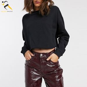 OEM personalizado al por mayor de las mujeres de cuello redondo sudadera de manga larga gimnasio entrenamiento ropa deportiva para Rafel Mart - Product Image 4