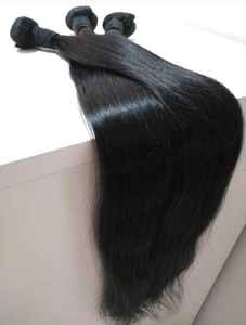 Raw Cuticle Aligned Single Donor Straight Human Hair Extensions Human Hair <b>Wigs</b> Available at <b>Best</b> Price From India - Product Image 3