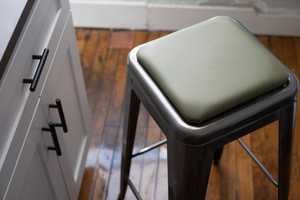 Nueva colección de muebles industriales, asiento de Cojín cuadrado, taburete de Bar para mostrador de cocina, comedor, dormitorio al aire libre, Color personalizable - Product Image 4