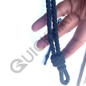Vente en gros tout design personnalisé Bullion Cap Cord Twisted Cap Cord Toutes les couleurs Durable Nylon PC Matériel de défense personnelle Équipement - Product Image 2