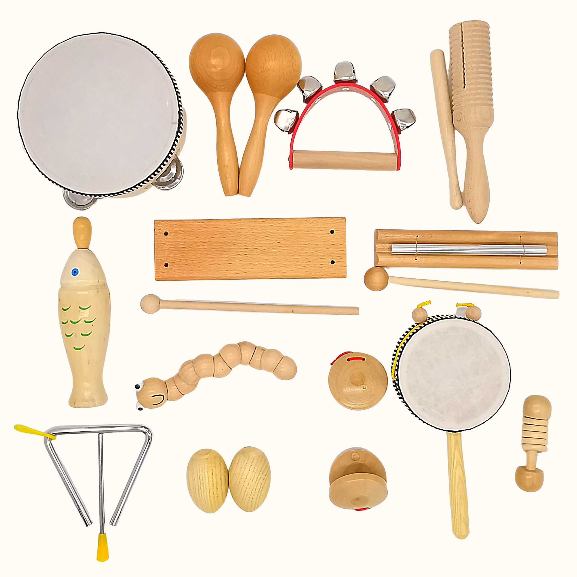 Set di musica Del Giocattolo di percussione Strumenti Musicali Intero di Apprendimento Educativo Per I Bambini di Età 3 +