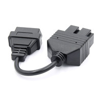 Cable de extensión para diagnóstico de mantenimiento de camiones, conector macho de 16 pines a hembra OBD 2 OBD ll OBD 2