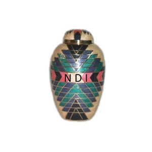 โกศโลหะทองเหลืองสำหรับงานศพโกศสำหรับผู้ใหญ่โกศ - Product Image 3