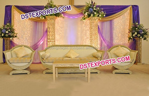 ผู้ผลิตเวทีแต่งงานแต่งงาน Jodha Akber ธีมเส้นใยเวทีแต่งงาน - Product Image 6