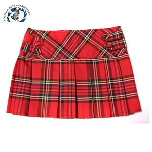 Diseño profesional tartán Kilt alta calidad 100 varios tartán Highland vestido falda Mini tamaño ajustable característica estilo escocés - Product Image 4