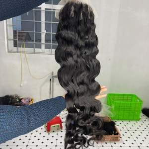 Body Wave Wig Natural Color Transparent <b>Lace</b> HD <b>Lace</b> Wigs Body Wave 24Inch <b>Black</b> Color High Quality - Product Image 6