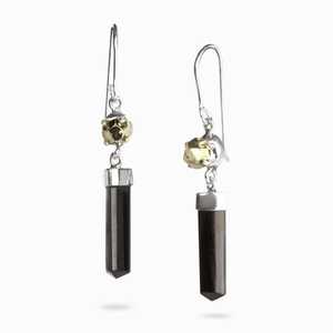 New Trending Pointer Shape Black Onyx Gemstone <b>Silver</b> Drop <b>Earrings</b> for <b>Women</b> Anniversary Gift For Her ODM OEM Jewelry Supplier - Product Image 1