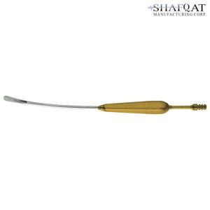 Élévateur de cuir chevelu avec aspiration, pointe large de 1/2mm, pointe incurvée 10 8.5 pouces, 26 cm - Product Image 2