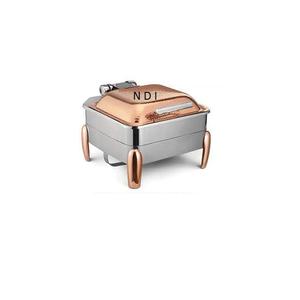 Produit de qualité supérieure pour réchauffer les aliments chauds chauffe-plats en métal chauffe-plats décoratifs faits à la main pour buffet chauffe-plats - Product Image 1