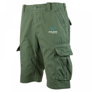 Pantalones cortos de algodón con cordón para hombre y mujer, pantaloncitos deportivos de calidad Oem, informales, de carga, venta al por mayor - Product Image 2