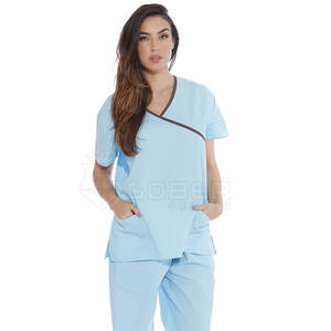 Conjuntos de Uniformes Médicos Personalizables para Mujer, Tallas Grandes, 100% Algodón, Logotipo Personalizado, Colores Personalizados, Marca Privada, Uniformes de Hospital - Product Image 2